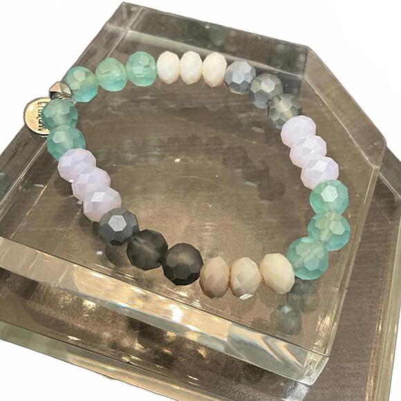 Erimish Opaque Pastel Beaded Bracelet - Picture 1 of 1